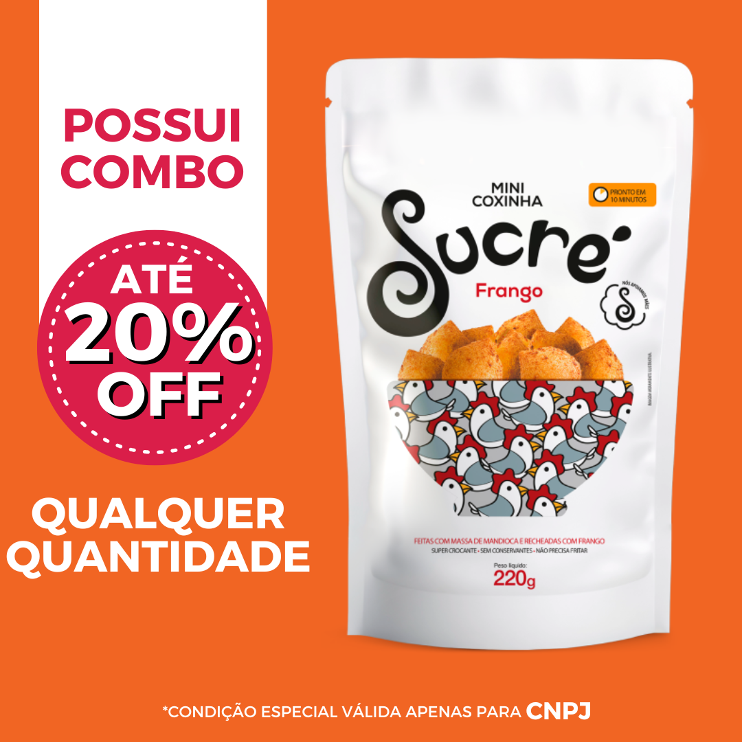 Coxinha de Frango 220g - Sucré